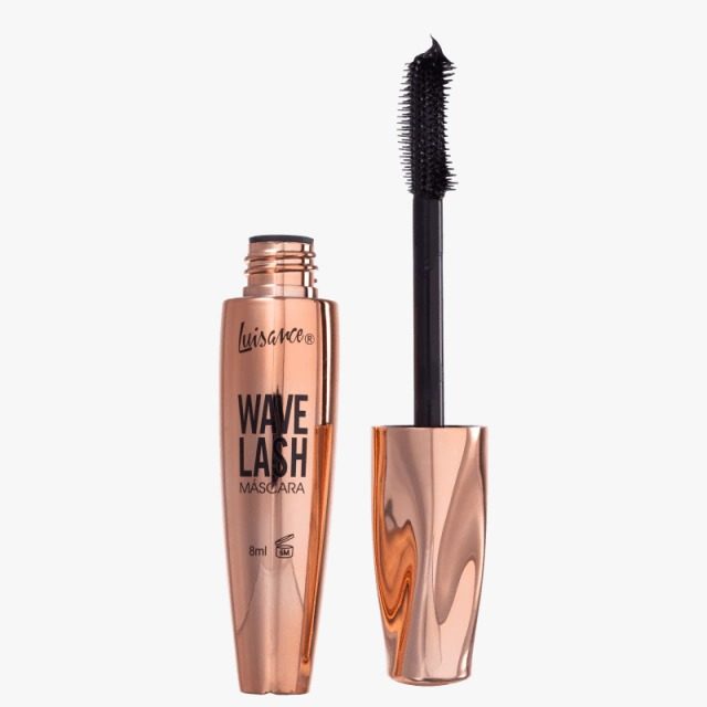 Máscara de Cílios Luisance Wave Lash Volume Alongamento Preto_