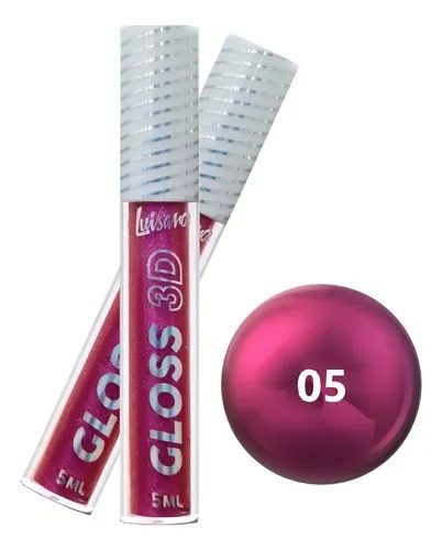 Gloss Labial Luisance 3D 6 Cores