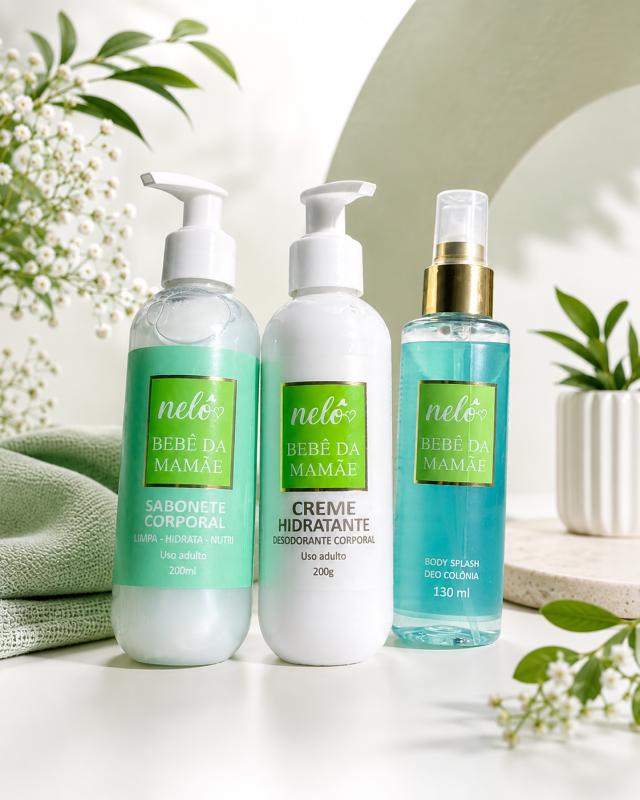 Kit Nelo Bebê da Mamãe