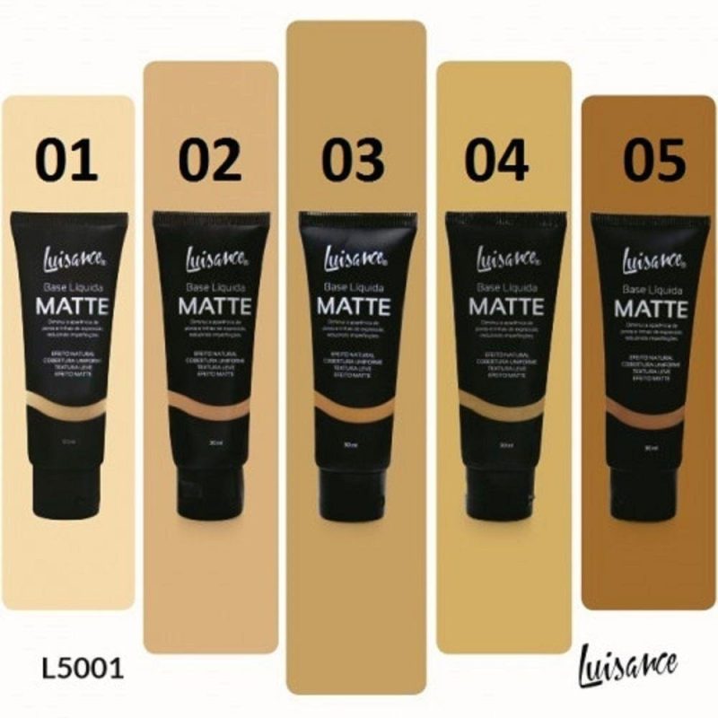 Base Líquida Luisance Efeito Matte
