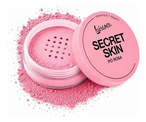 Pó Solto rosa Facial Secret Skin