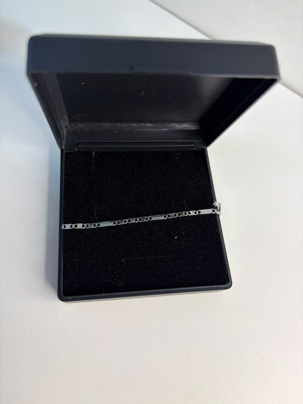 Pulseira cartier com chapa intercalada